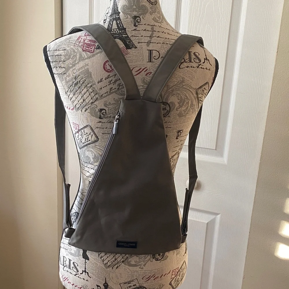 Giorgio Armani Parfums Vintage Triangle Backpack Unisex Backpack